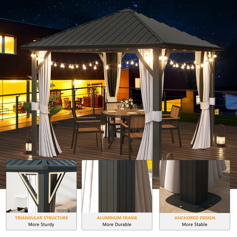 Premium outdoor products from AZ1 Builders – Gazebos, Pergolas, Patio Sets, and more