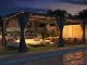 Sleek and durable outdoor pergola with shade and elegance