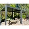 Sleek and durable outdoor pergola with shade and elegance