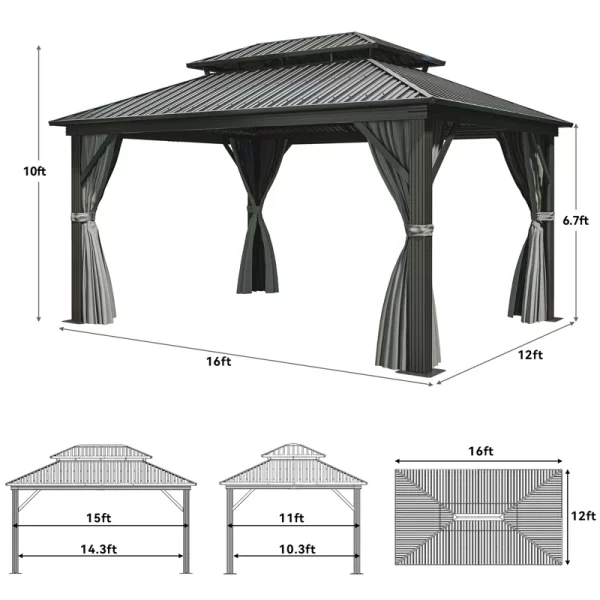 Premium outdoor products from AZ1 Builders, including gazebos, pergolas, and custom furniture for your outdoor space.