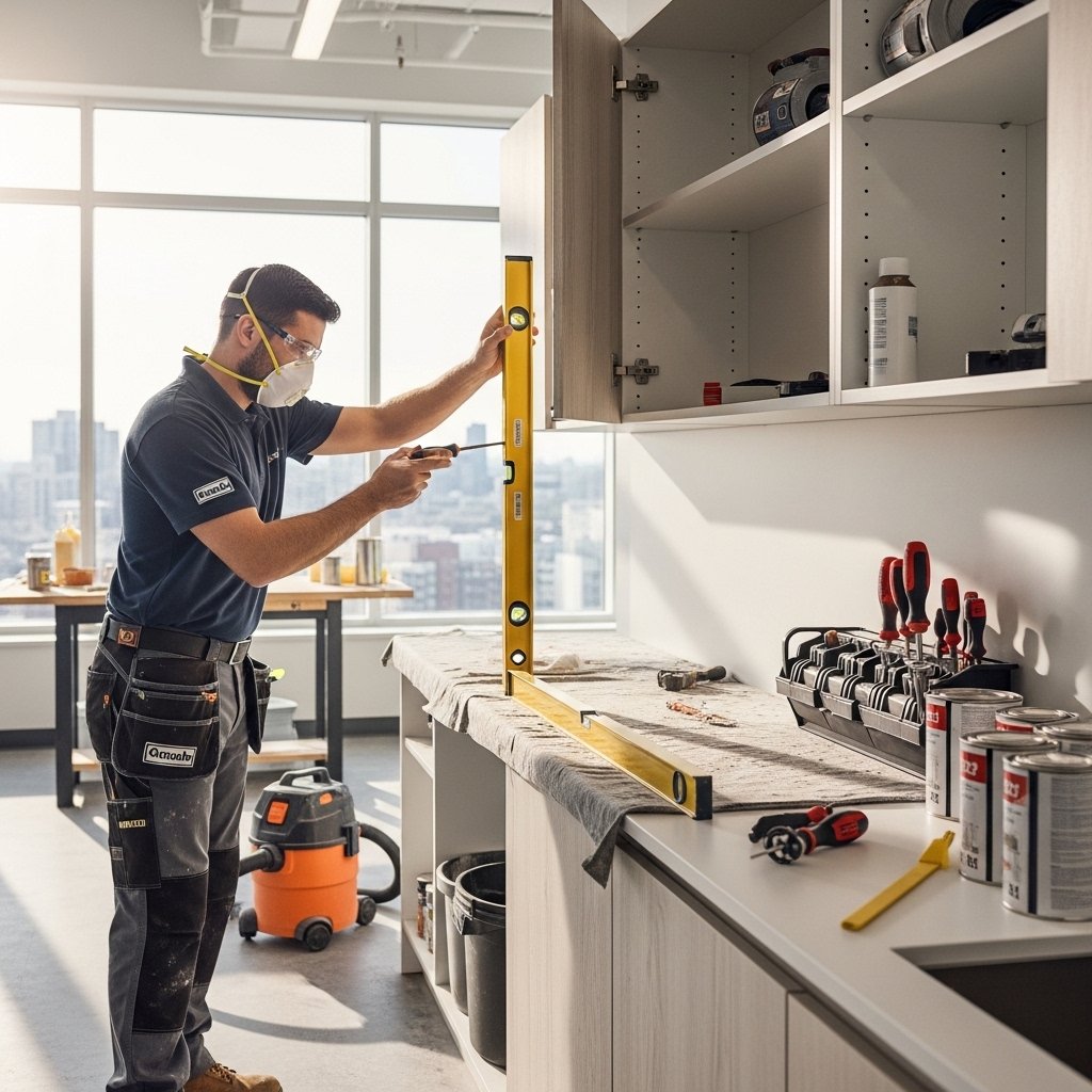 Bathroom Refinishing Goodyear AZ professional restoring modern bathroom interior