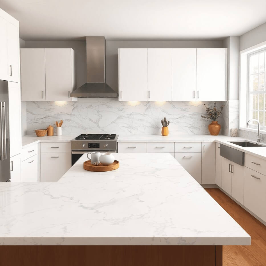 Premium granite countertops installation in Goodyear Arizona kitchen