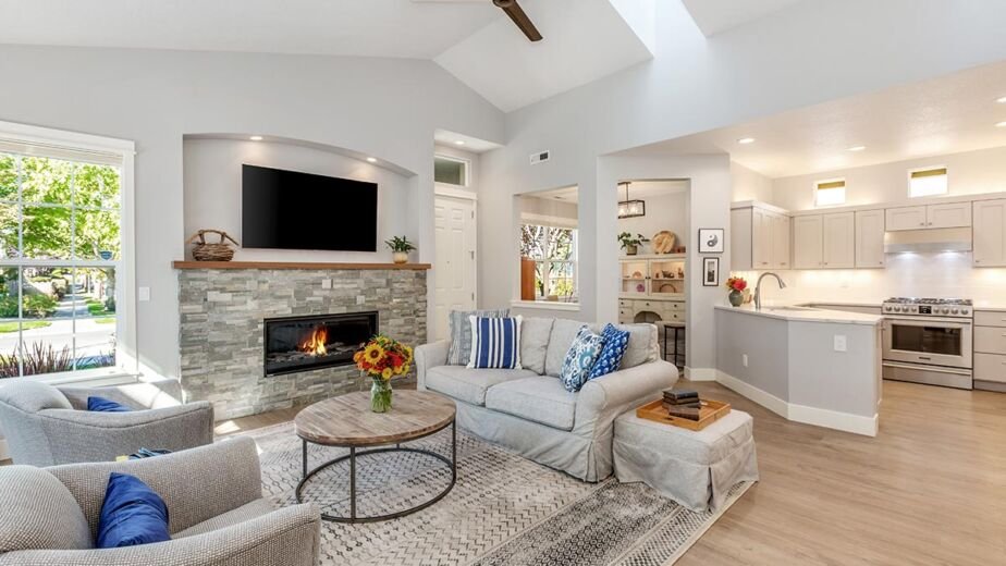 Luxury dream home renovation completed by AZ1 Builders in Goodyear, AZ featuring modern open-concept design, upgraded finishes, and custom interior remodeling.