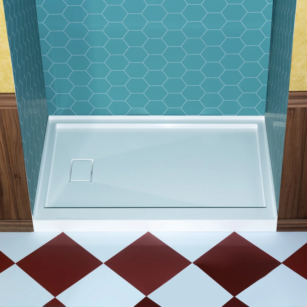 WoodBridge 60 x 36 Direct-to-Stud Shower Wall Kit Base Combo WoodBridge 60 x 36 Direct-to-Stud Shower Wall Kit Base Combo