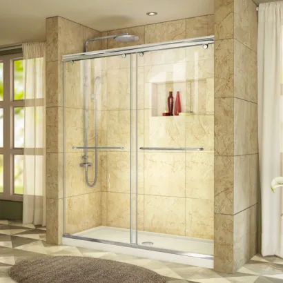 DreamLine Charisma 78.75'' H X 60'' W X 32'' D Frameless Shower Kit