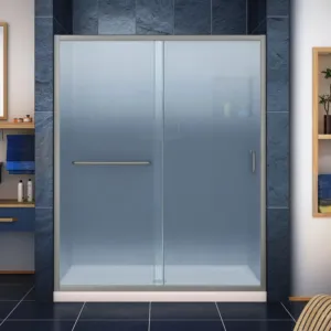 DreamLine Infinity-Z 60" W x 74.75" H Framed Sliding Shower Kit