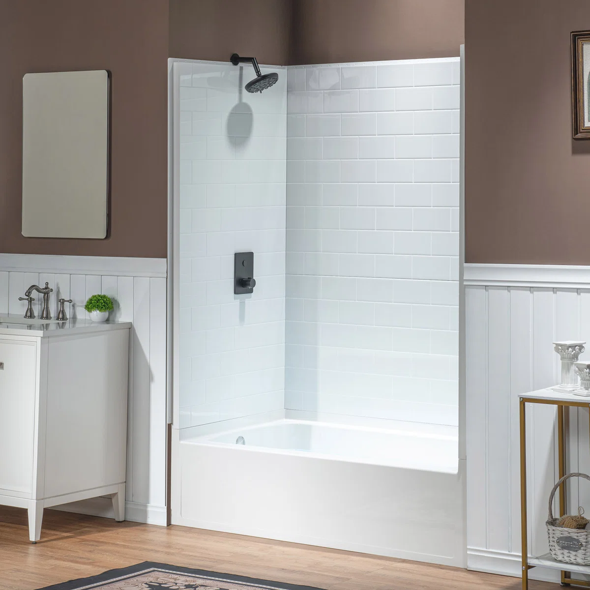 Woodbridge 60 x 32 Surface Alcove Tub and Wall Kit Woodbridge 60 x 32 Surface Alcove Tub and Wall Kit